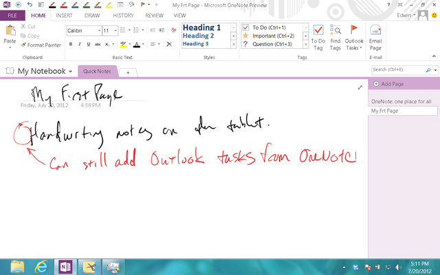 OneNote 2013