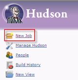 hudson build job