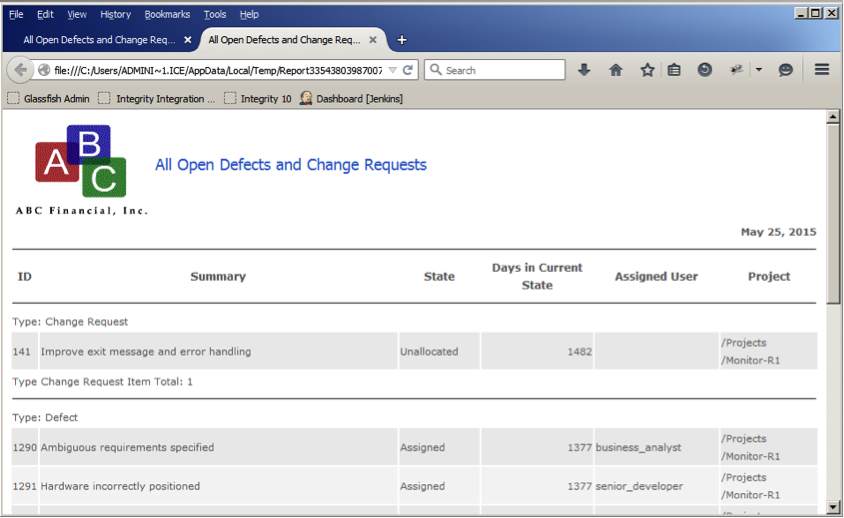 How to Count Days in State Within a PTC Integrity Report1