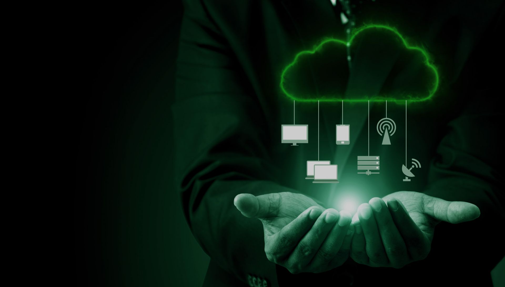 cloud Image of cloud tied to network devices