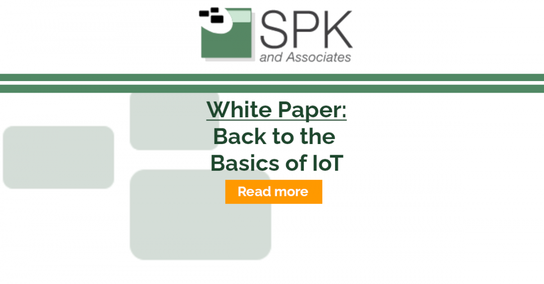 Back to the Basics of IoT