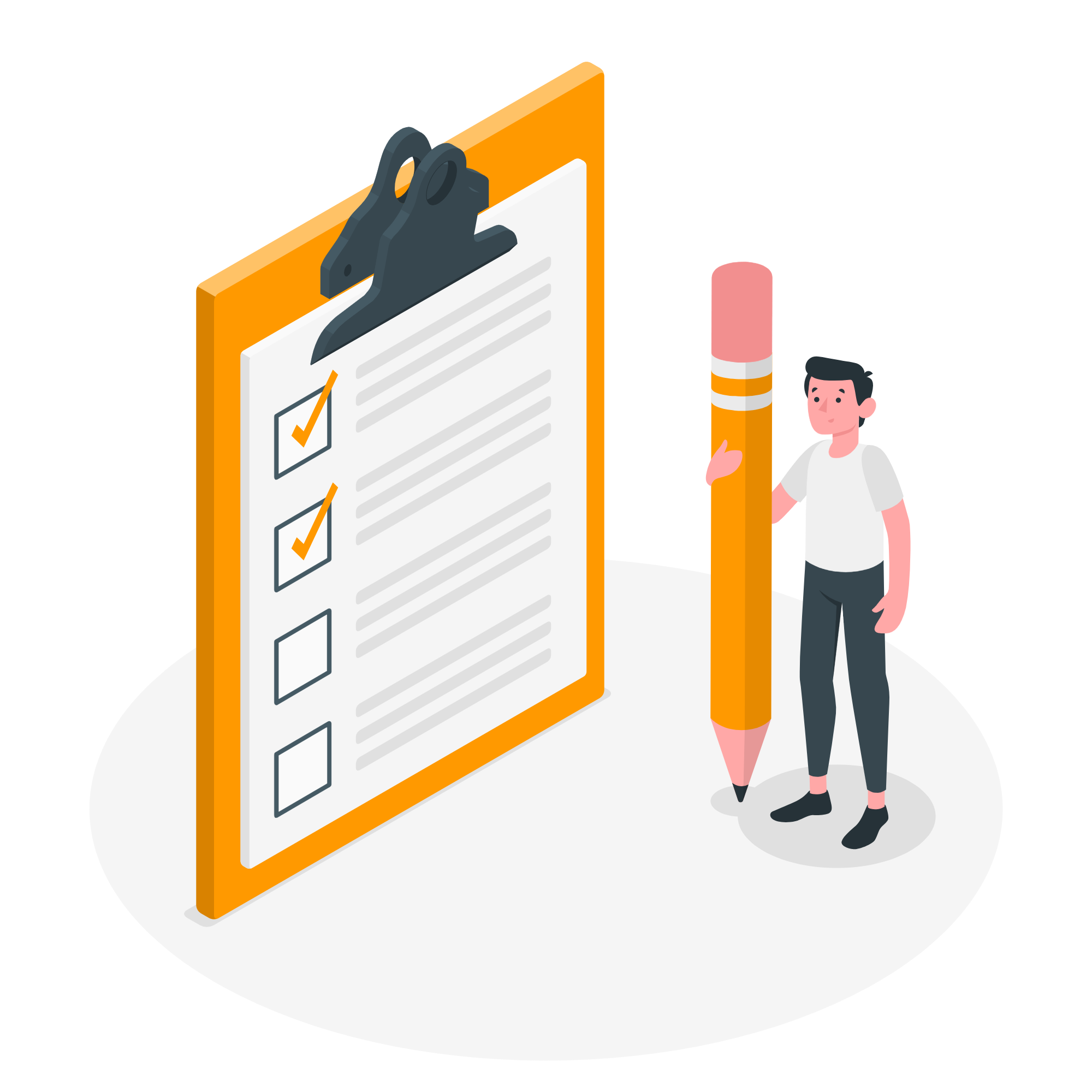 security-checklist-orange