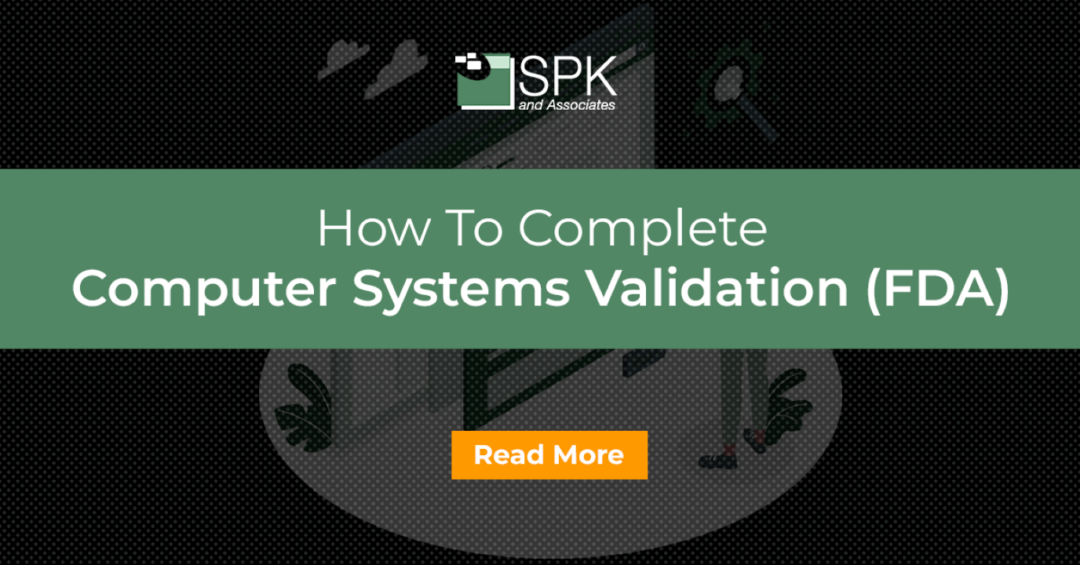 How To Complete Computer Systems Validation (FDA)