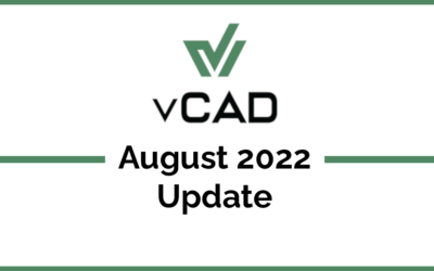 (vCAD) Virtual CAD Update August 2022