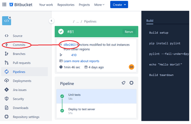 bitbucket screenshot bitbucket screenshot