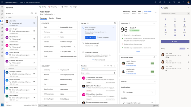 dynamics 365 screenshot