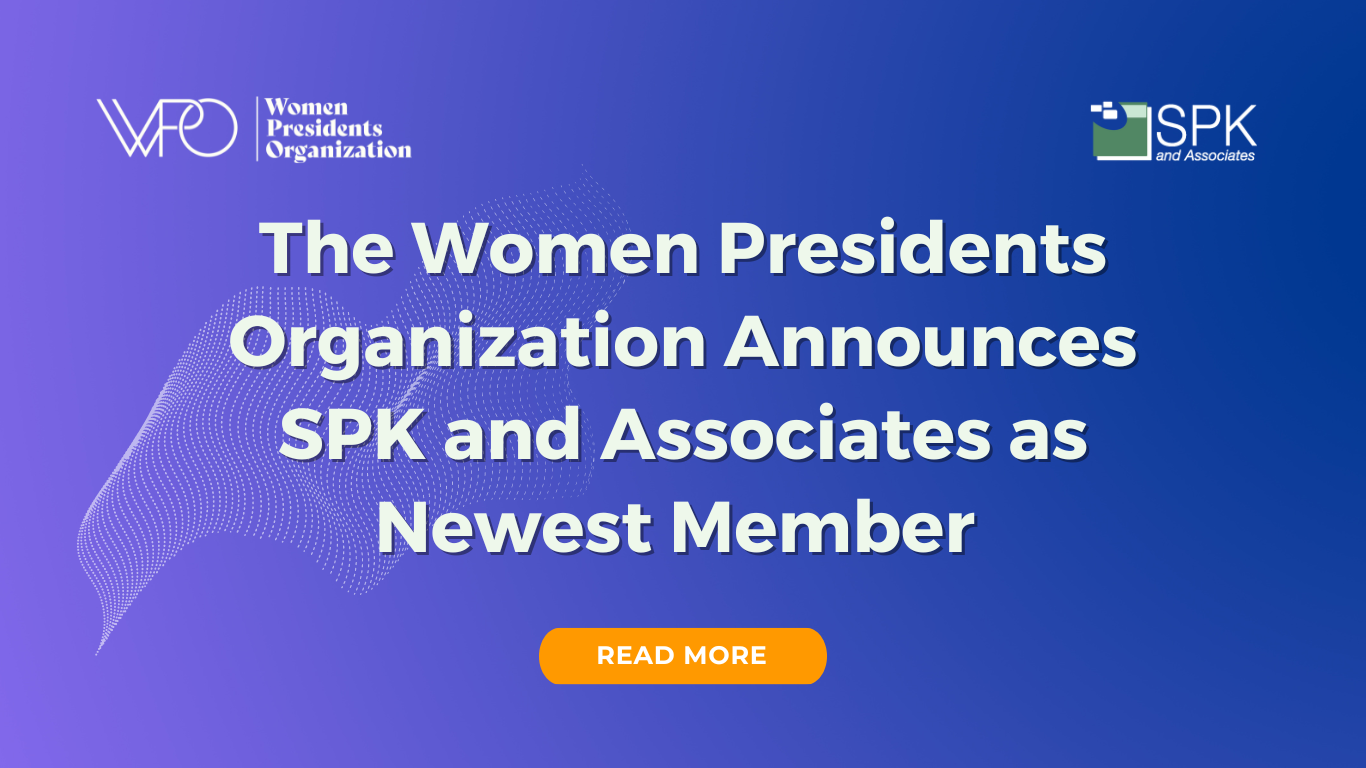 The Women Presidents Organization Announces SPK and Associates as Newest Member featured image