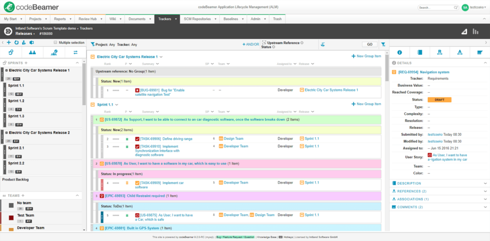 Codebeamer License Overview - SPK and Associates