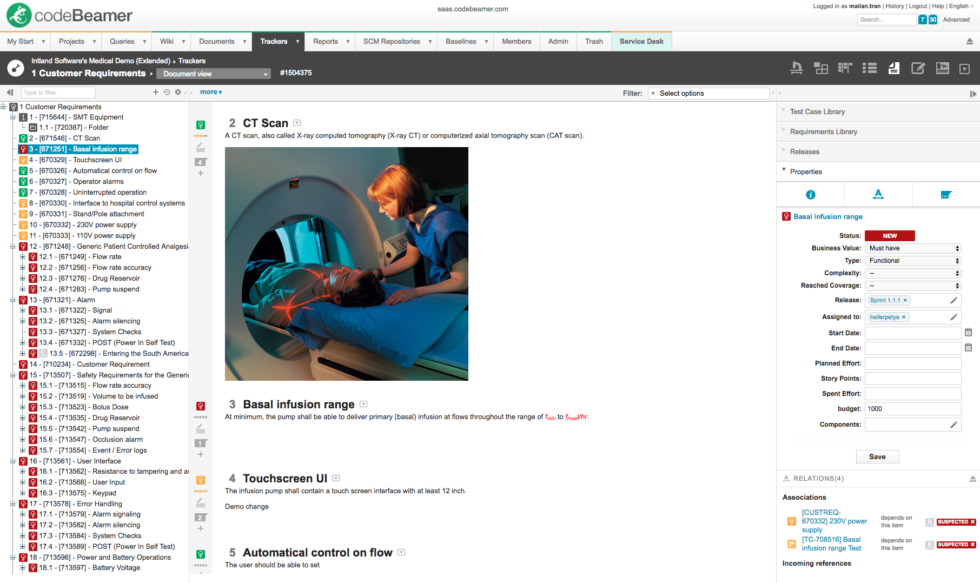 Codebeamer License Overview - SPK and Associates