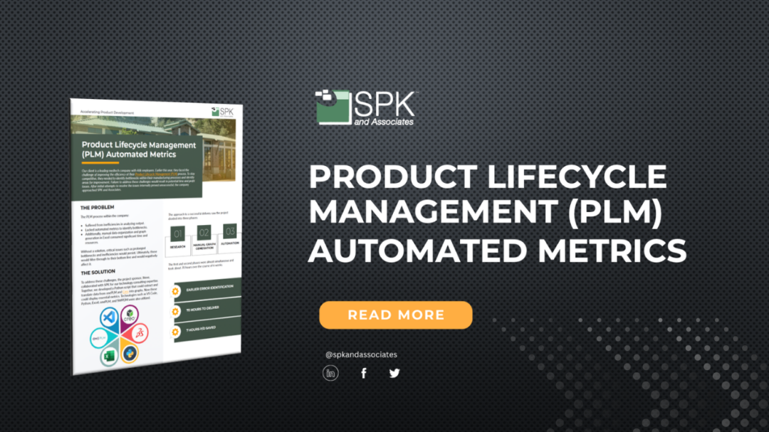 Product Lifecycle Management (PLM) Automated Metrics