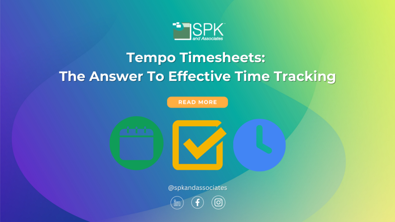 Tempo Timesheets The Answer To Effective Time Tracking SPK and Associates