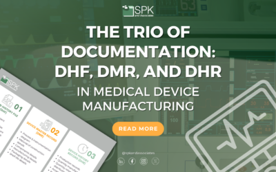 The Trio of Documentation: DHF, DMR, and DHR in Medical Device Manufacturing