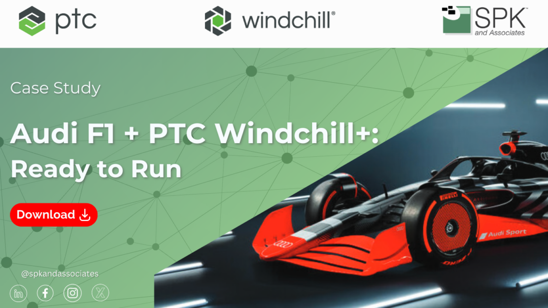 Audi F1 + PTC Windchill+: Ready to Run