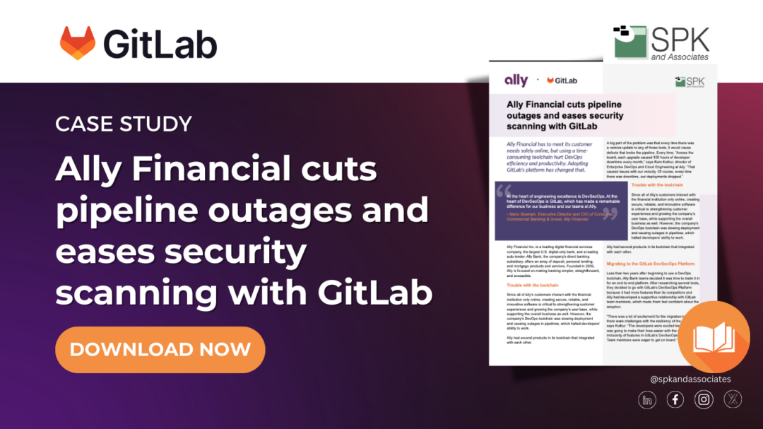 Ally Financial cuts pipeline outages and eases security scanning with GitLab