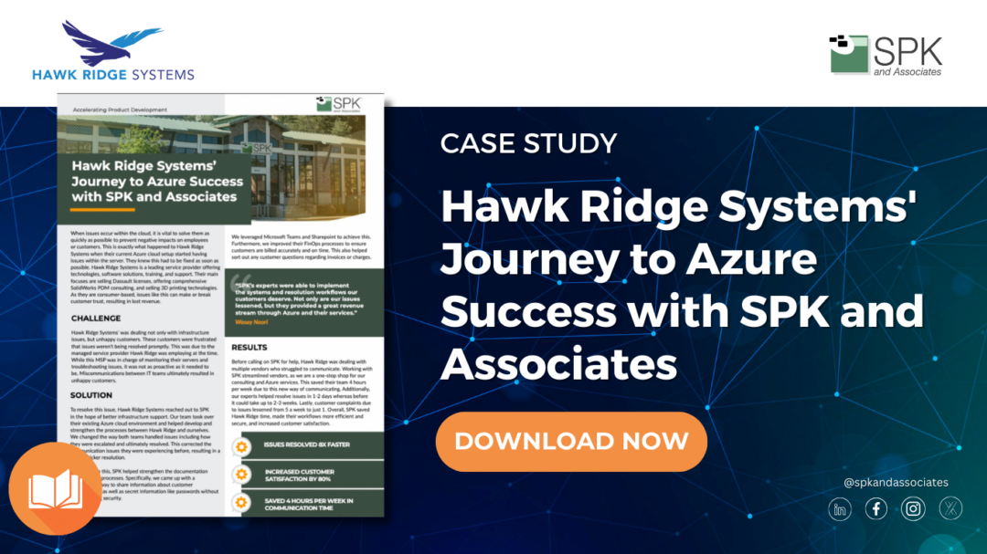 Hawk Ridge Systems’ Journey to Azure Success with SPK and Associates