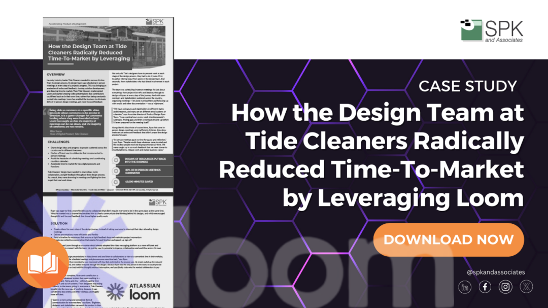 How the Design Team at Tide Cleaners Radically Reduced Time-To-Market by Leveraging Loom