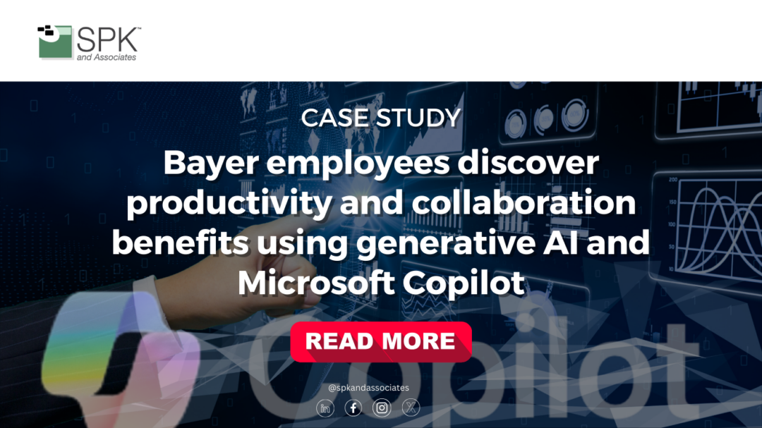 Bayer employees discover productivity and collaboration benefits using generative AI and Microsoft Copilot