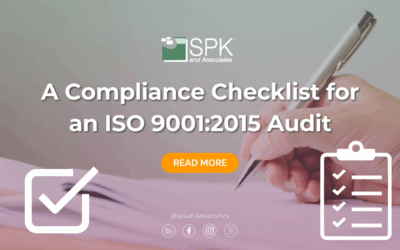 A Compliance Checklist for an ISO 9001:2015 Audit