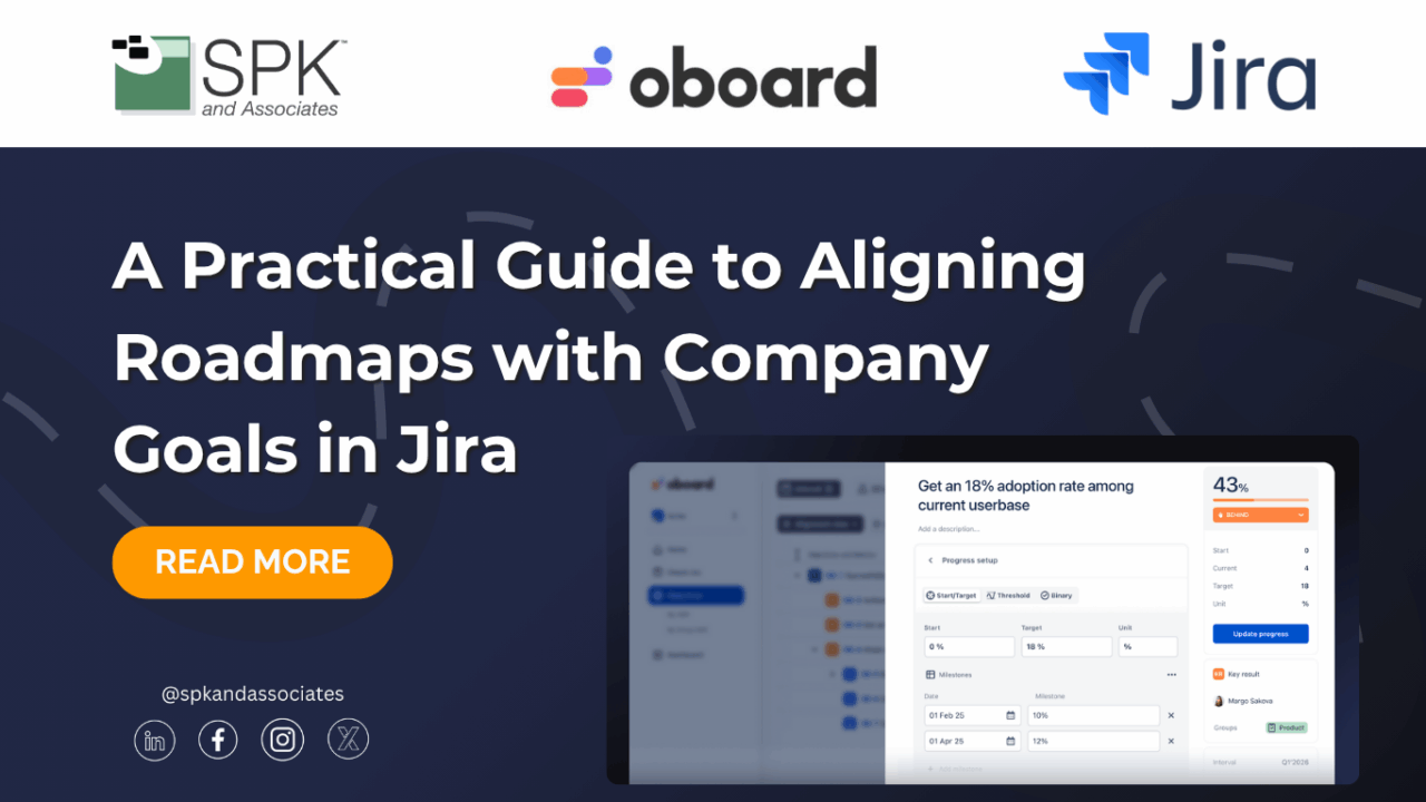 A Practical Guide to Aligning Roadmaps with Company Goals in Jira - SPK ...