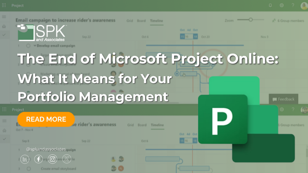The End of Microsoft Project Online: What It Means for Your Portfolio Management