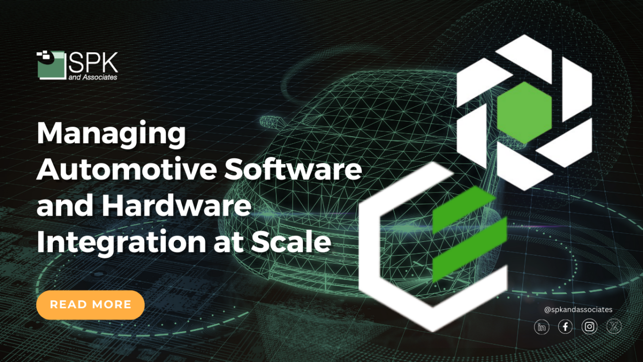Managing Automotive Software and Hardware Integration at Scale - SPK ...