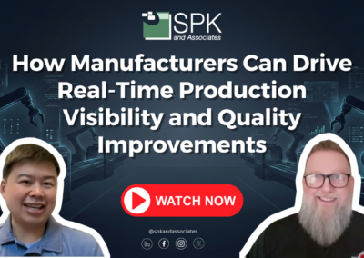 How Manufacturers Can Drive Real-Time Production Visibility and Quality Improvements