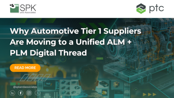 Why Automotive Tier 1 Suppliers Are Moving to a Unified ALM + PLM Digital Thread