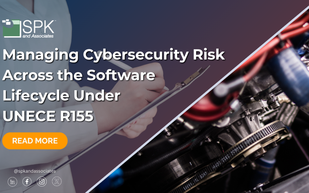 Managing Cybersecurity Risk Across the Software Lifecycle Under UNECE R155