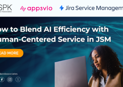 How to Blend AI Efficiency with Human-Centered Service in JSM