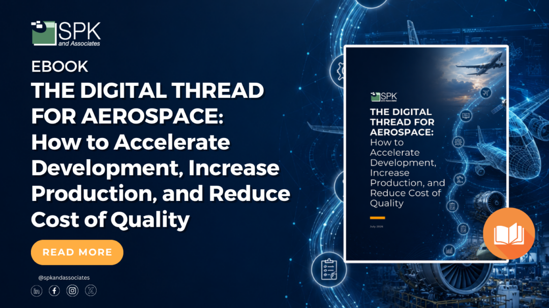 The Digital Thread for Aerospace: How to Accelerate Development, Increase Production, and Reduce Cost of Quality landing page