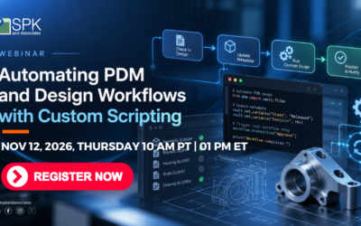 Automating PDM and Design Workflows with Custom Scripting